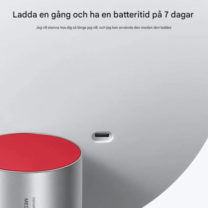 VelviLight - Oppladbart LED-sminkespeil med 97CRI fargegjengivelse og justerbart lys