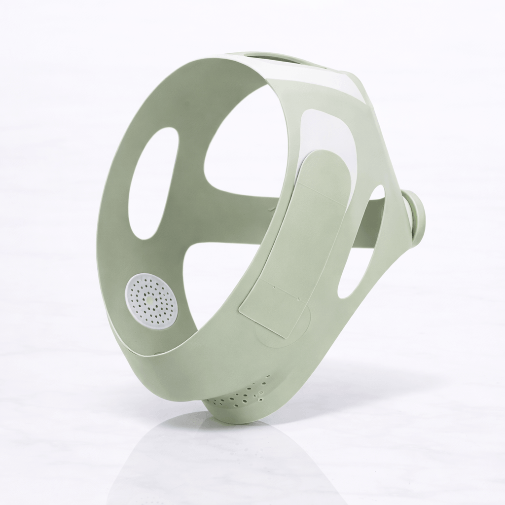 VShapeLift – V-Line Ansiktsbandage för Haka & Käklinje, Justerbart Face Shaping Band i Andningsbart Ice Silk-material
