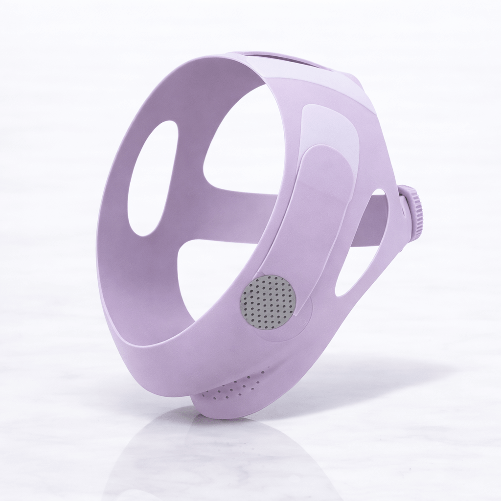 VShapeLift – V-Line Ansiktsbandage för Haka & Käklinje, Justerbart Face Shaping Band i Andningsbart Ice Silk-material