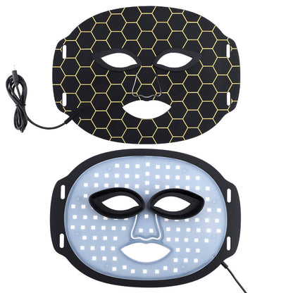 BelleLumière - LED Ansiktsmask med 7 Färgterapier | Förbättra Hudton, Lyster & Balans Hemifrån