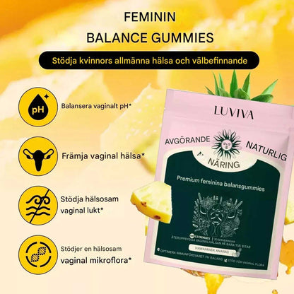 FemVera - Premium pH-Balansgummies för Inre Fräschhet och Välbefinnande