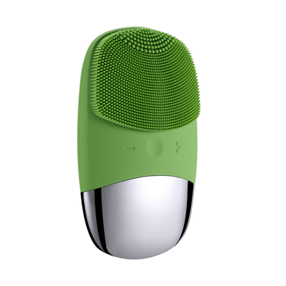 LumiBrush – Rechargeable & Portable Silicone Facial Cleansing Brush with Ultrasonic Vibration